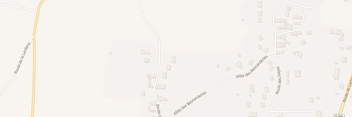 Plan du 72 Rte des Besnarderies à Faverolles-sur-Cher