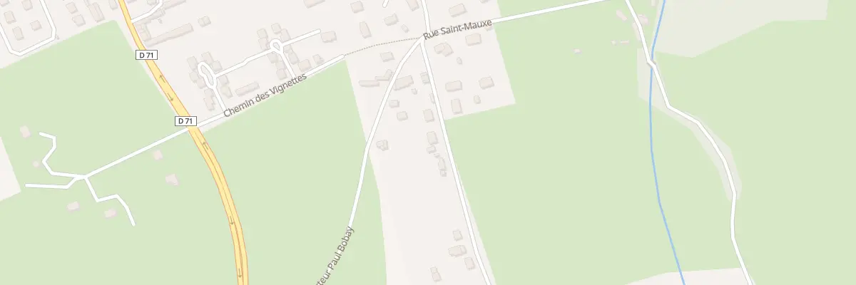 Plan du 60 Rue du Moulin Potel à Acquigny