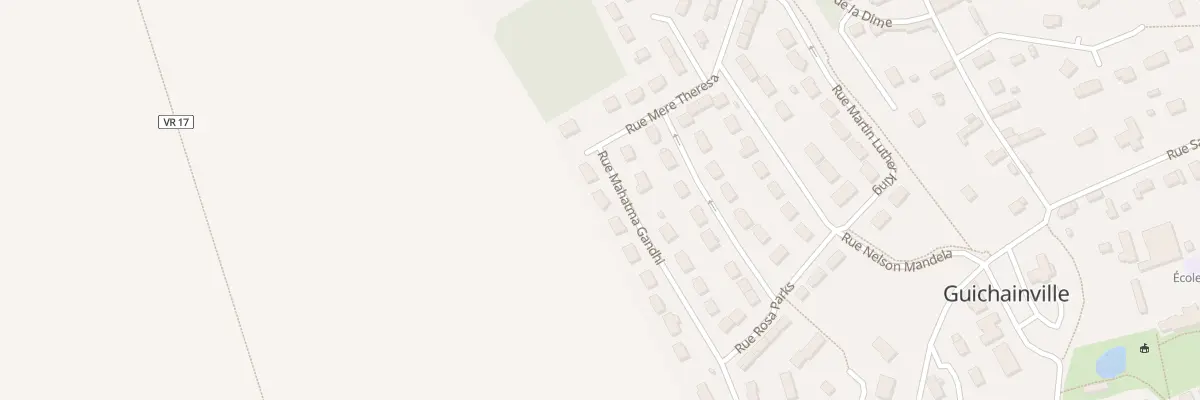 Plan du 4 Rue Mahatma Gandhi à Guichainville