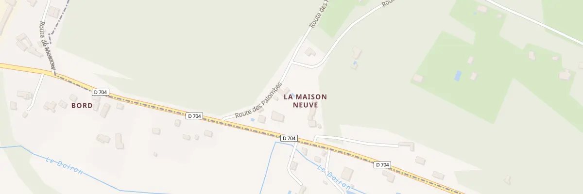 Plan du 72 Le Peuch à Aubas