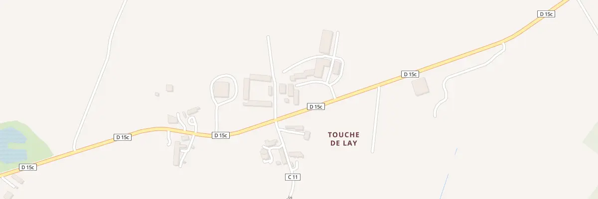 Plan du 5188 Touche de Lay à Paulnay