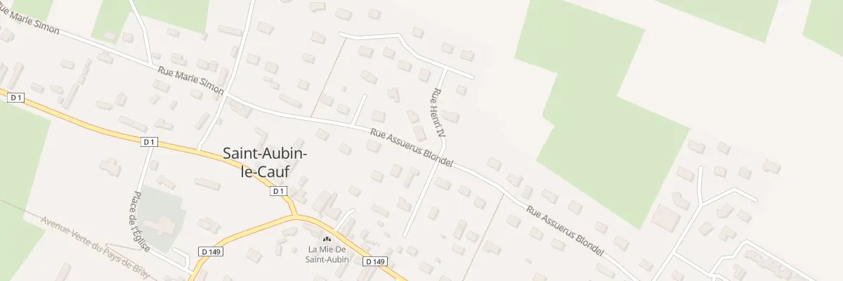 Plan du 31 Rue Henry IV à Saint-Aubin-le-Cauf