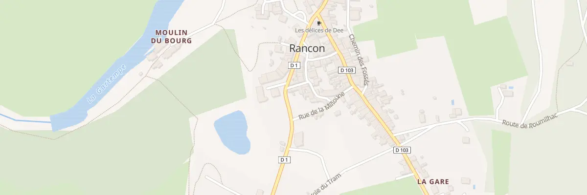 Plan du 5 Rue Torpille à Rancon