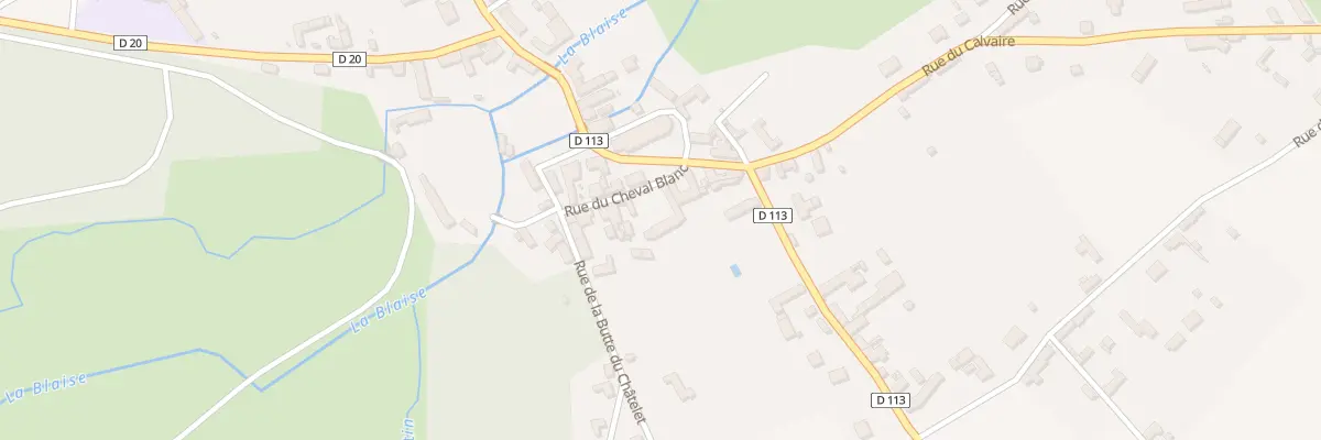 Plan du 3 Rue du Cheval Blanc à Maillebois