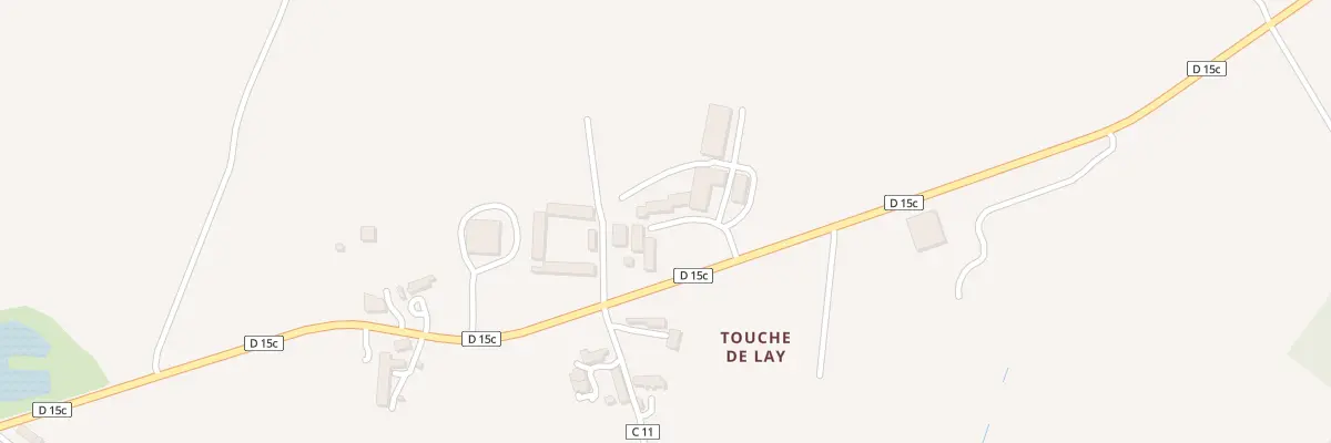 Plan du 5187 Touche de Lay à Paulnay