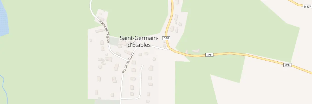 Plan du 13 All des Platanes à Saint-Germain-d’Étables