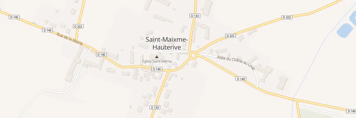 Plan du 1 Rue de l’Église à Saint-Maixme-Hauterive