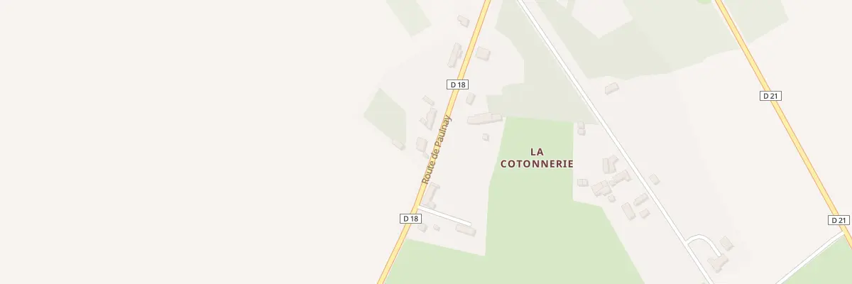 Plan du 12 Rte de Paulnay à Villiers