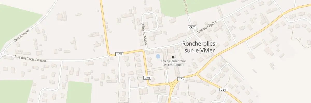Plan du 66 Rue des Emouquets à Roncherolles-sur-le-Vivier