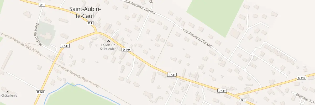Plan du 248 Rue Claude Groulard à Saint-Aubin-le-Cauf