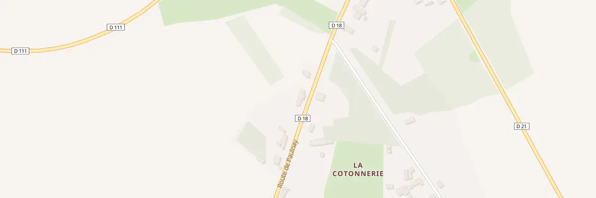 Plan du 6 Rte de Paulnay à Villiers