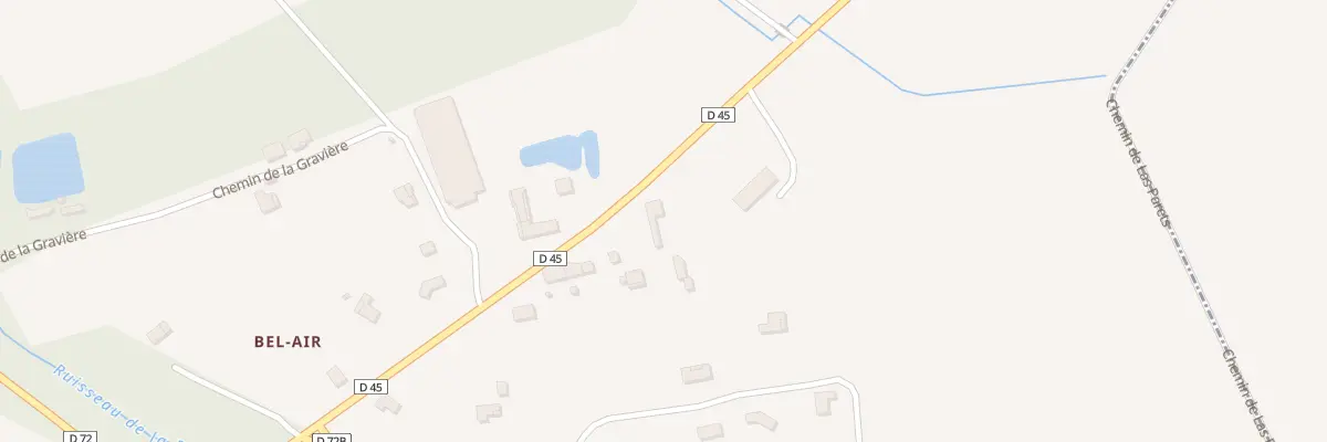 Plan du 765 Rte de Castelsarrasin aux Barthes
