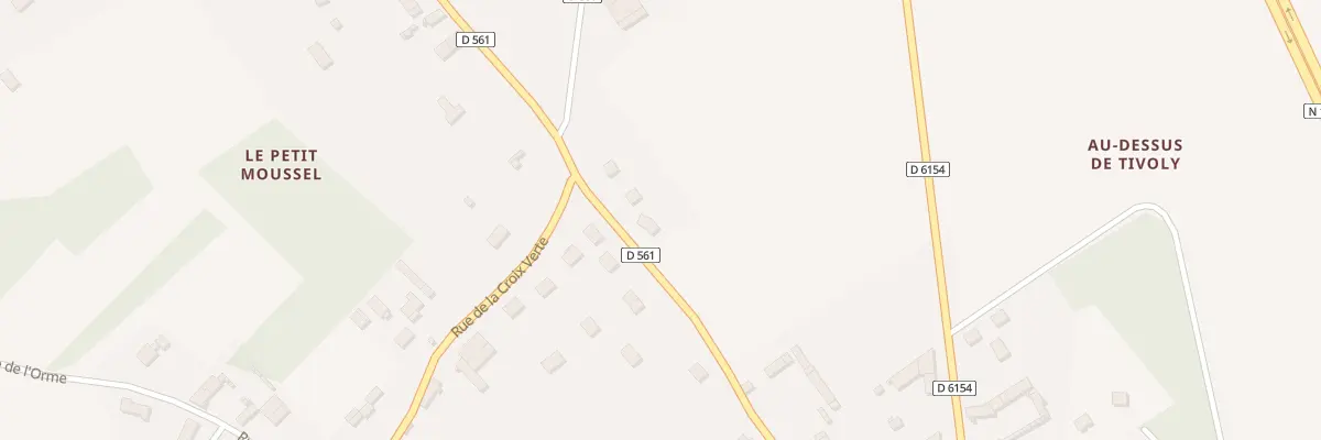 Plan du 12 Rue de la Vieille Route à Marcilly-la-Campagne