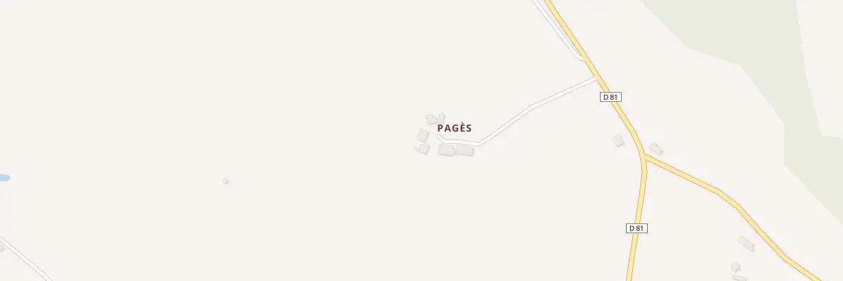 Plan du 195 Che de Pagès à Cazes-Mondenard