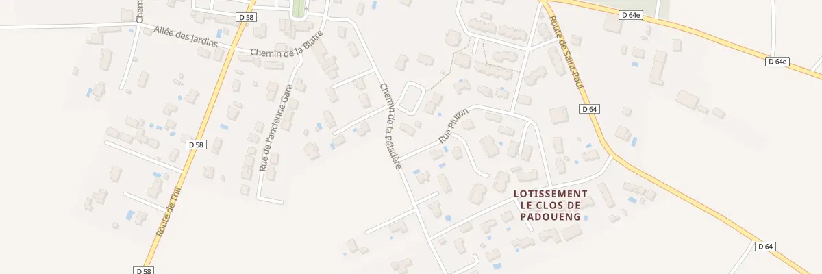 Plan du 141F Padoueng à Launac