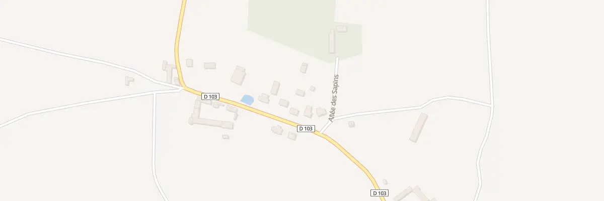 Plan du 12B Rue des Saules à Chuisnes