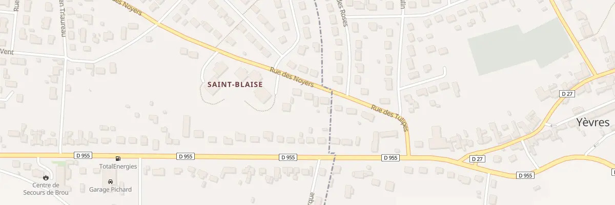 Plan du 24 Rue des Noyers à Brou