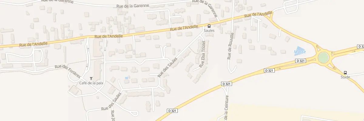 Plan du 5 Rue des Saules à Alizay