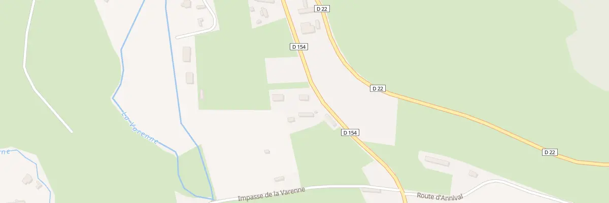 Plan du 68 Rte Dieppe à Muchedent