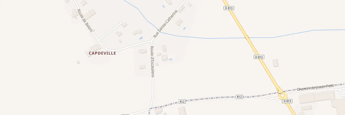 Plan du 99 Rte d’Escatalens à Saint-Porquier