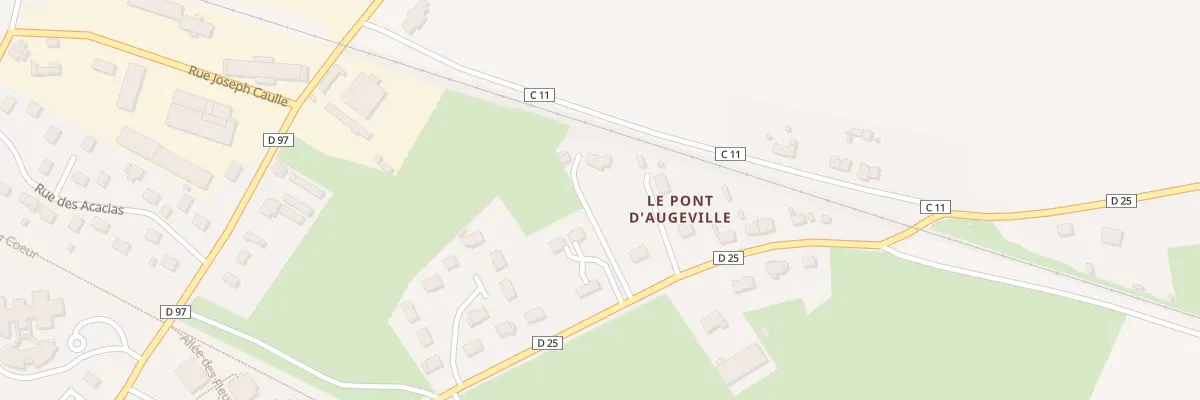 Plan du 457 Rue d’Augeville à Bosc-le-Hard