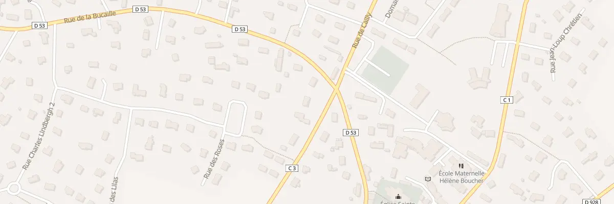 Plan du 1541 Rue de Cailly à Quincampoix