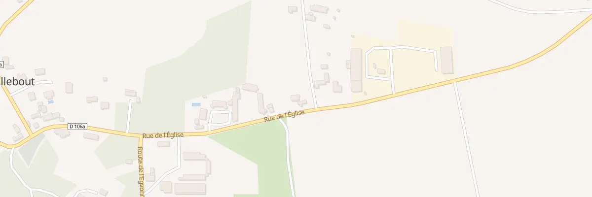 Plan du 20 Rue de l’Eglise à Villebout