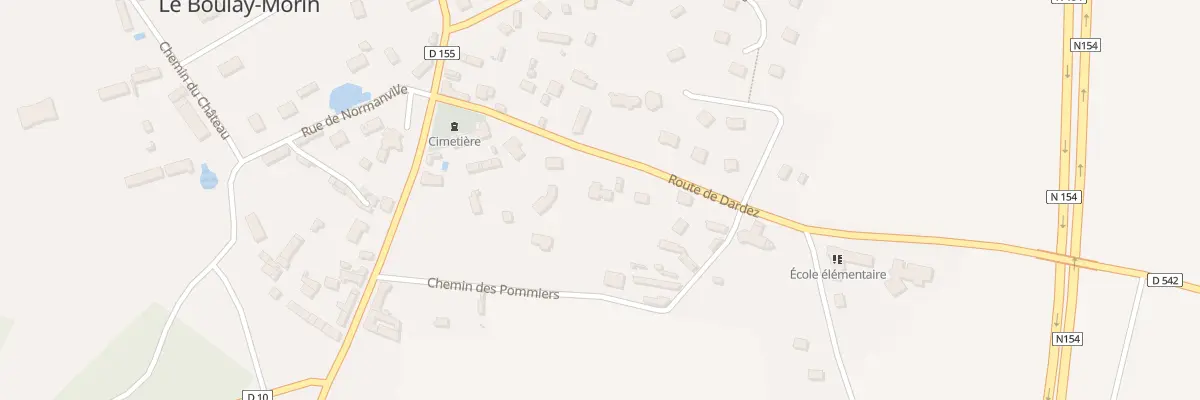 Plan du 5 Rte de Dardez au Boulay-Morin