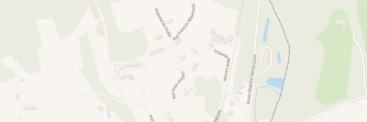Plan du 242 Rue Louis Aragon à Vézac