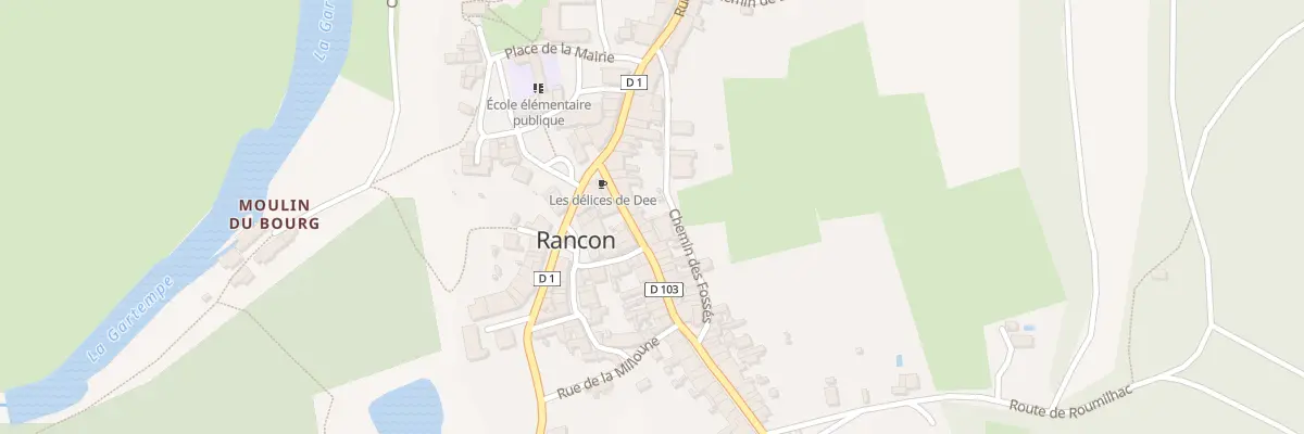 Plan du 7 Rue de la Croix Pierre à Rancon