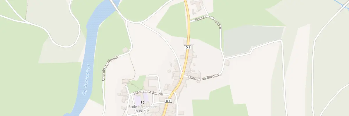 Plan du 6 Che des Soeurs à Rancon