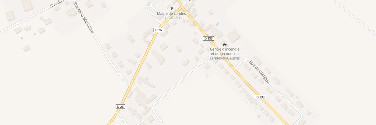 Plan du 120 Rue de la Moinerie à Landes-le-Gaulois