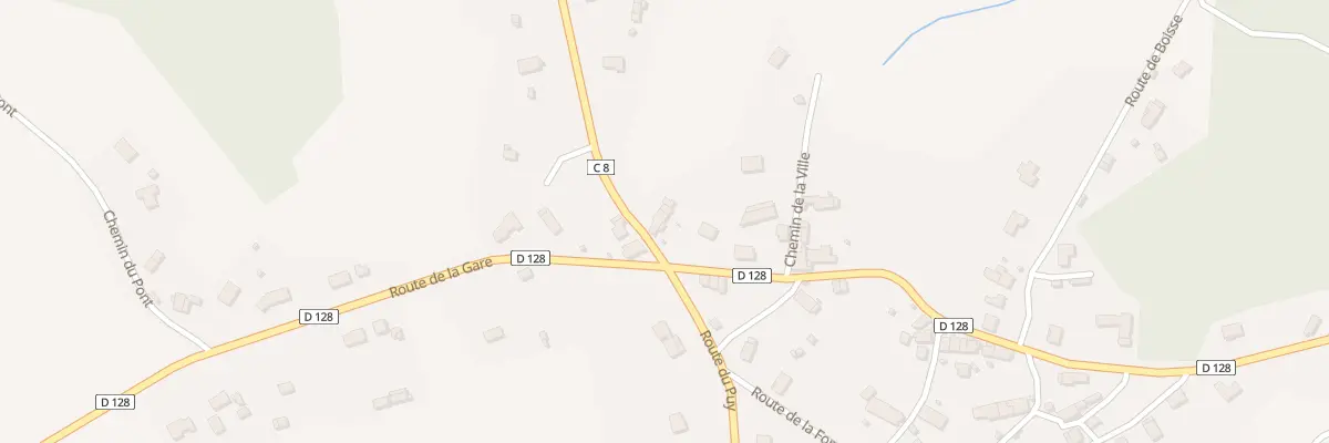 Plan du 2 Rte de la Forêt à Saint-Jouvent