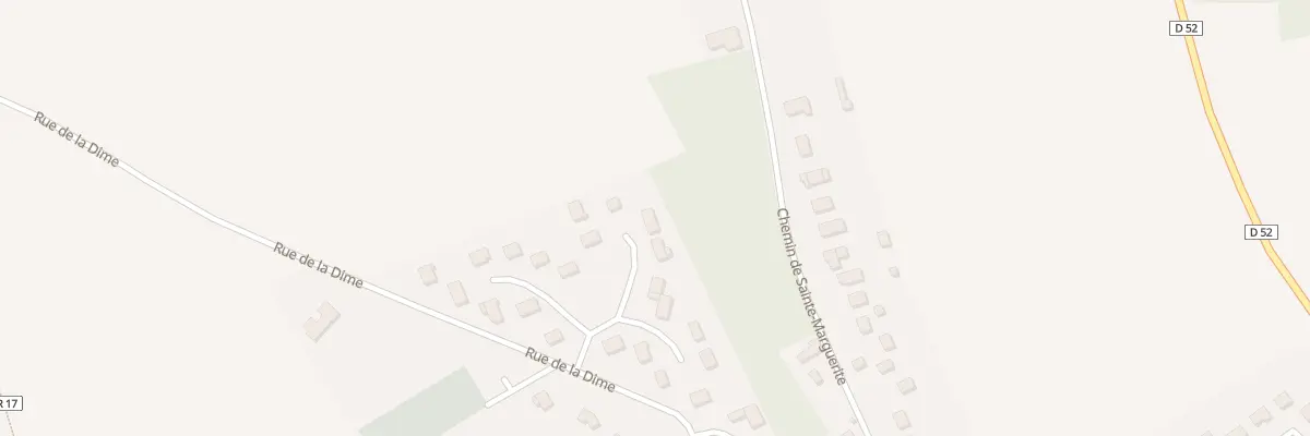 Plan du 13 Rue de la Grande Contree à Guichainville