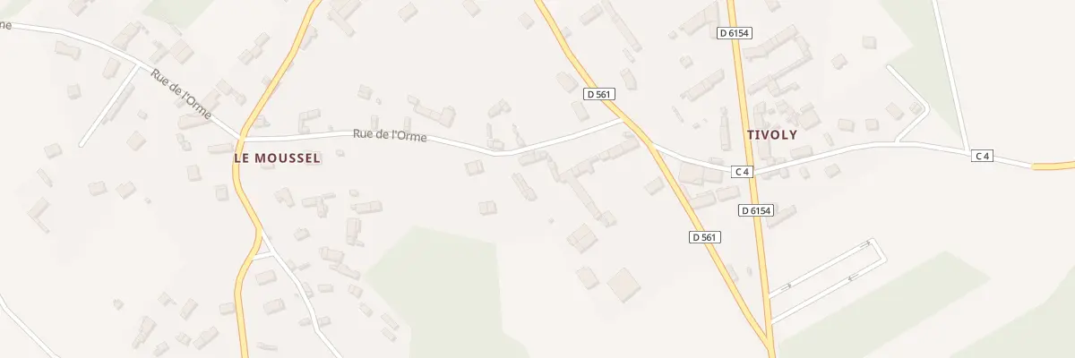 Plan du 1 Rue de l’Orme à Marcilly-la-Campagne