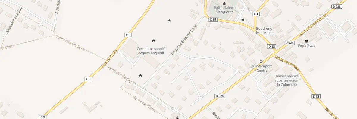 Plan du 35 Rue Res Charles Nungesser à Quincampoix