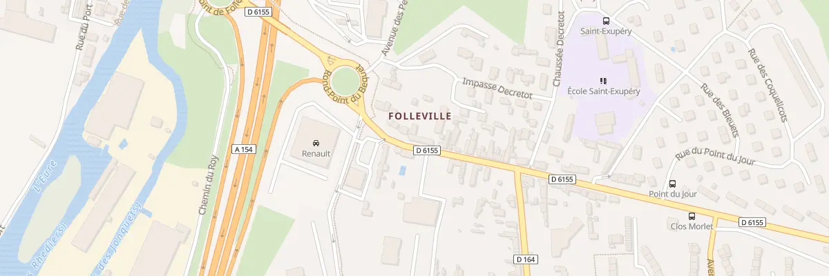 Plan du 20 Rue de Paris à Louviers
