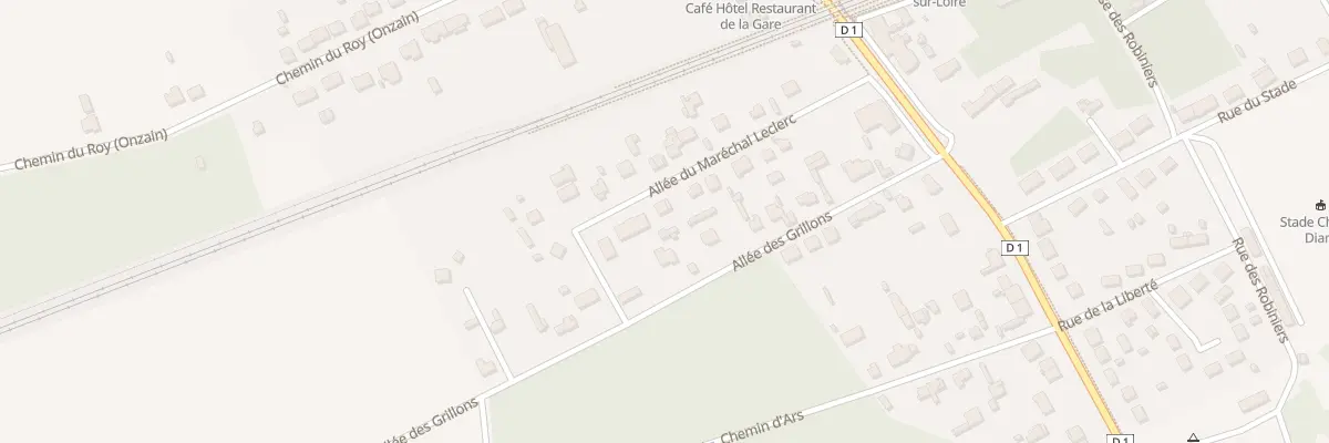 Plan du 14 All du Mal Leclerc à Veuzain-sur-Loire
