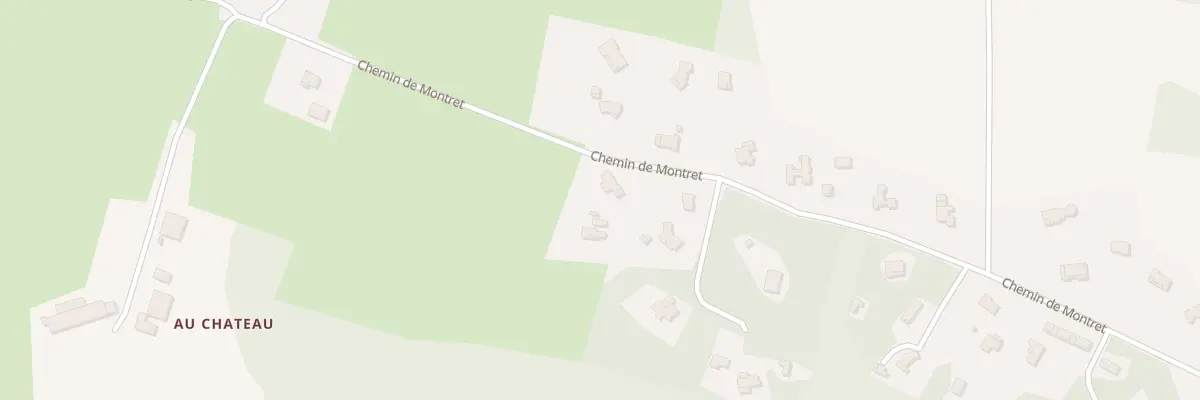 Plan du 1116 Che de Montret à Menville