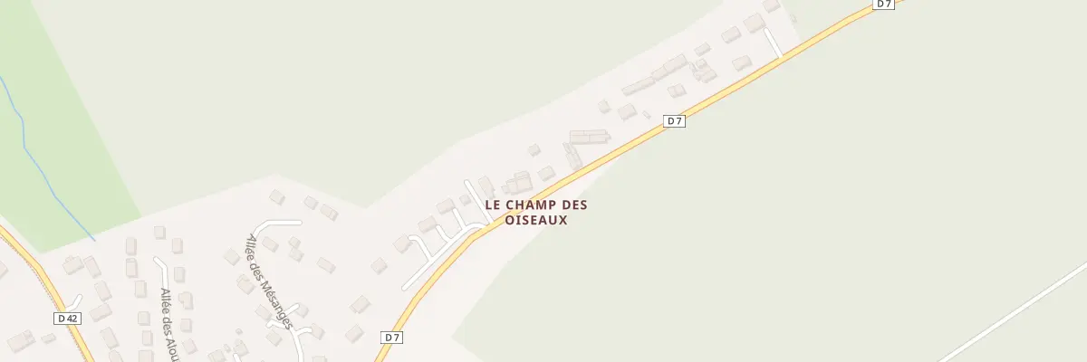 Plan du 423 Rte du Champ des Oiseaux à Saint-Aubin-Épinay
