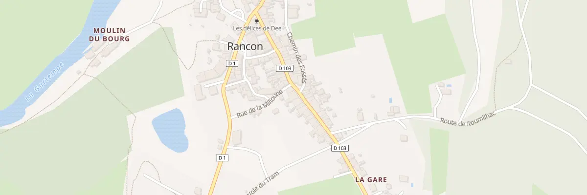 Plan du 26 Rue de la Croix Pierre à Rancon