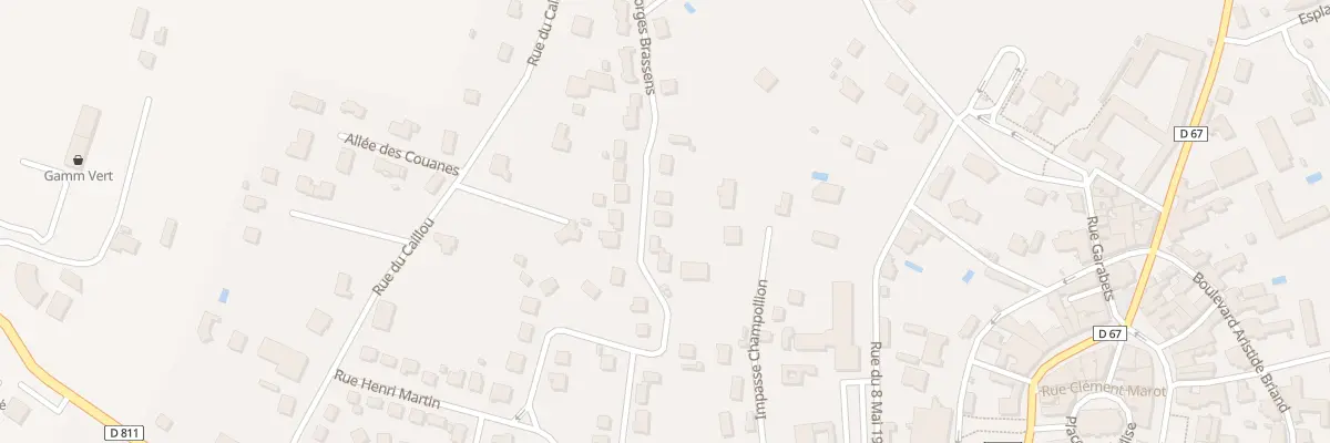 Plan du 10 Rue Georges Brassens à Prayssac