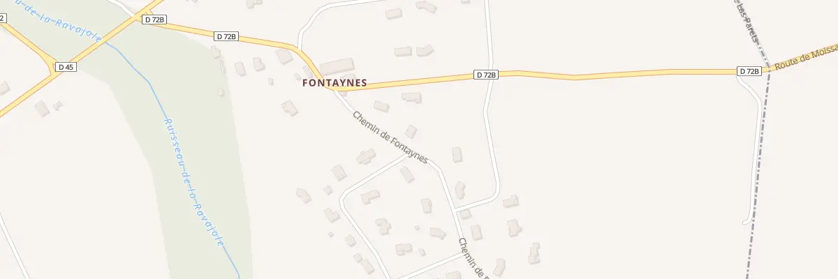 Plan du 123 Che de Fontaynes aux Barthes