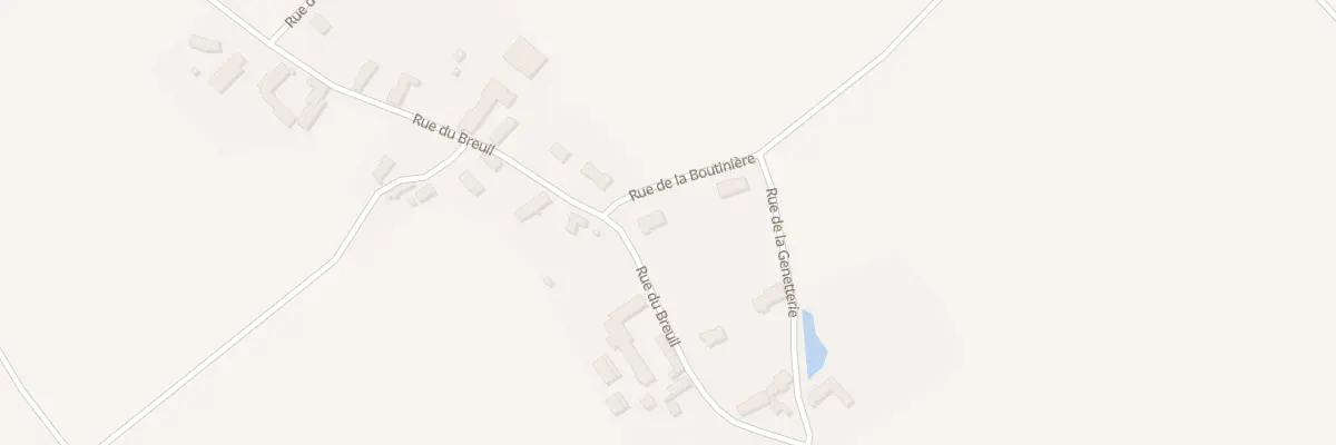 Plan du 2 La Boutiniere à Faye