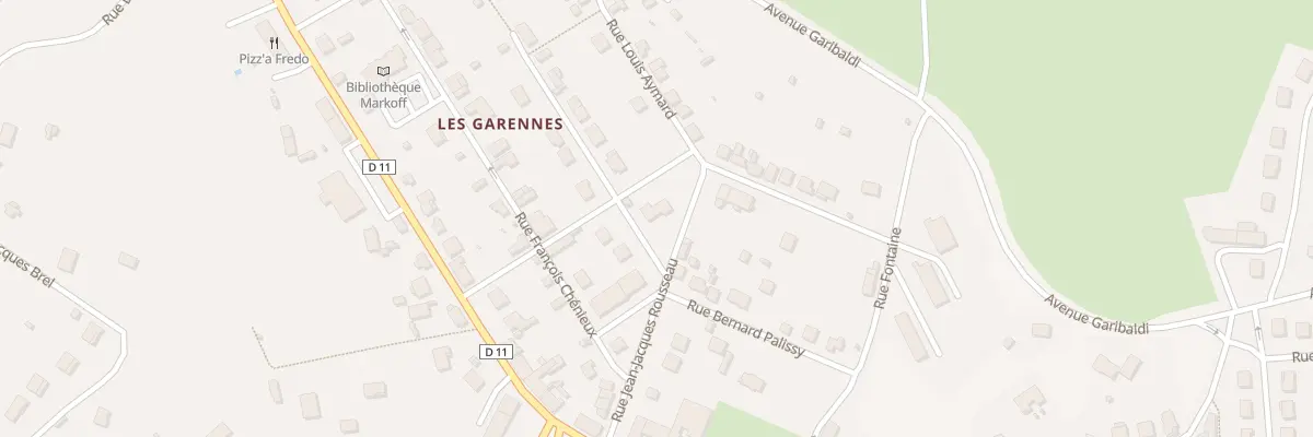 Plan du 18 Rue Bernard Palissy à Nexon