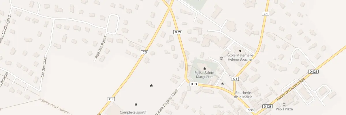 Plan du 153 Rue La Bucaille à Quincampoix
