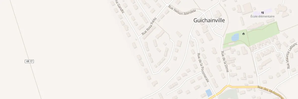 Plan du 19 Rue Mahatma Gandhi à Guichainville