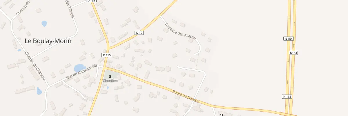 Plan du 9001 Imp des Acacias au Boulay-Morin