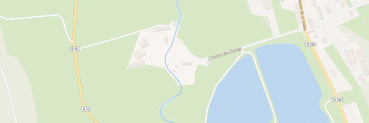 Plan du 267 Che des Etangs à Saint-Hellier