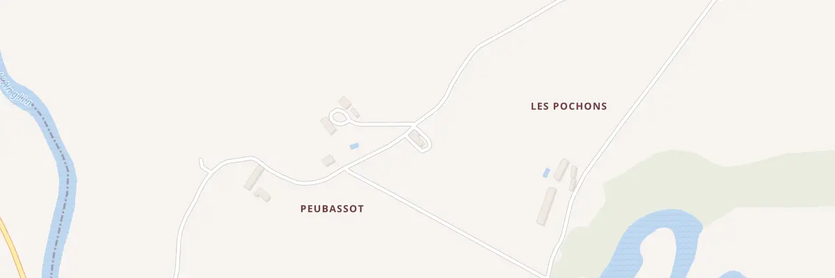 Plan du 5180 Peubassot à Chalais